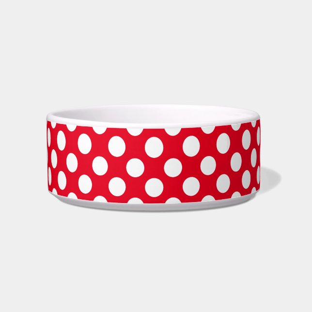 Your Choice of Colour Custom Polka Dot Bowl (Right)