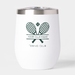 Your Club Name Tennis Sports Team Swag Green