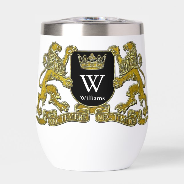 Your Coat of Arms Monogram and Colour (Front)