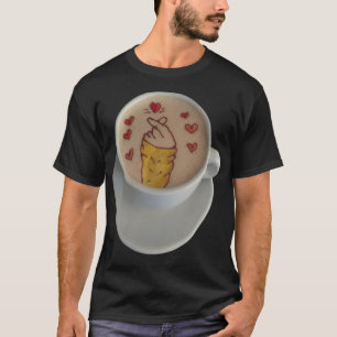 your coffee is ready,coffee,latte,coffee lover, cu T-Shirt