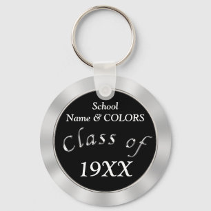 Your COLORS and TEXT Cheap Class Reunion Gifts Key Ring