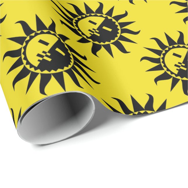 Your Colour and Sun Flashes Wrapping Paper (Roll Corner)