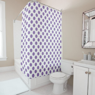 Your Colour Choice Polka Dots Shower Curtain