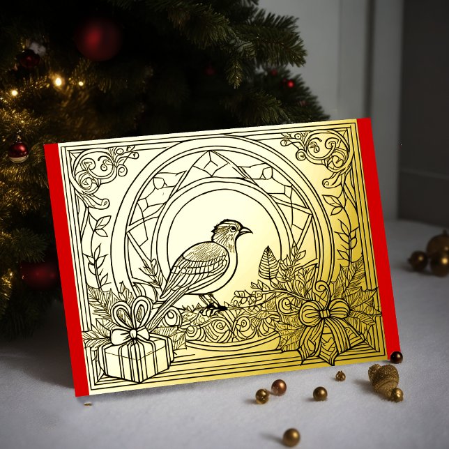 Your Colours Christmas Bird Foil (Creator Uploaded)