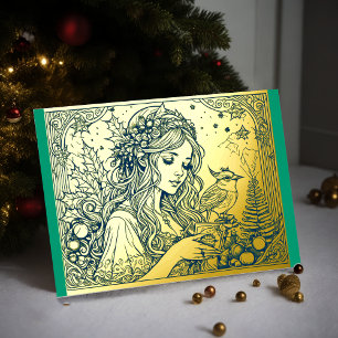 Your Colours Christmas Woman Foil