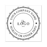 Your Company Business Logo Custom Rubber Stamp