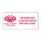 Your Company Logo Address Self-inking Stamp