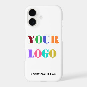 Your Company Logo and Custom Text Example