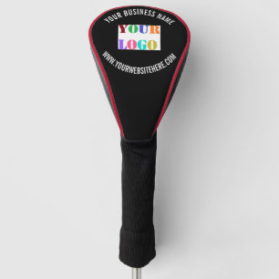 Your Company Logo and Custom Text Golf Head Cover
