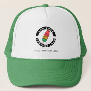 Your Company Logo Business Employee Staff Swag Trucker Hat