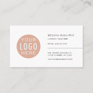 Your Company Logo Corporate Minimalist Business Card