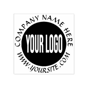 Your Company Logo Custom Rubber Stamp