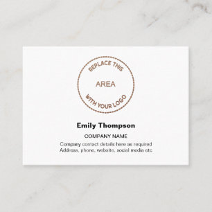 Your Company Logo Name Contact Details Business Card