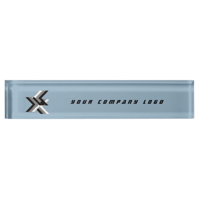 YOUR COMPANY LOGO,personalised Nameplate (Front)
