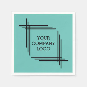 YOUR COMPANY LOGO,personalised Napkin