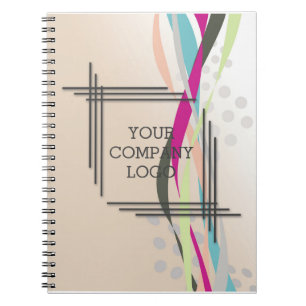 YOUR COMPANY LOGO,personalised Notebook