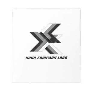 YOUR COMPANY LOGO,personalised Notepad
