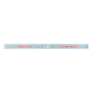 your company logo personalised   satin ribbon