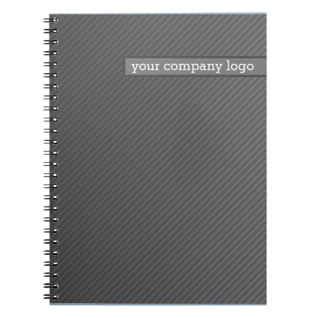 YOUR COMPANY LOGO,personalized,add your text Notebook (Front)