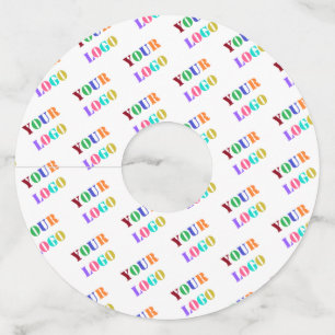 Your Company Logo Photo Business Wine Glass Tag