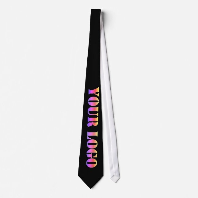 Your Company Logo Promotional Business Neck Tie (Front)