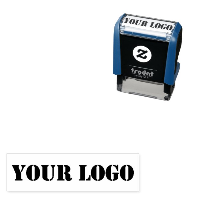 Your Company Logo Self-inking Stamp Template (In Situ)