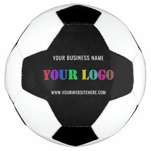 Your Company Logo Text Soccer Ball Choose Colours