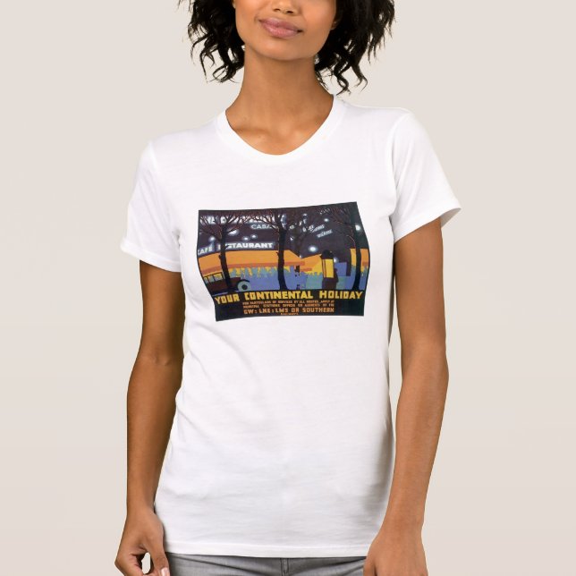 Your Continental Holiday T-Shirt (Front)