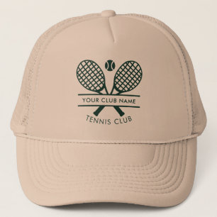 Your Country Club Name Tennis Icons Any Colour Trucker Hat