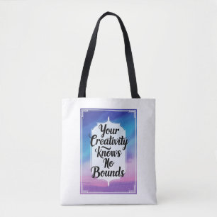 Your Creativity Knows No Bounds option 2 Tote Bag