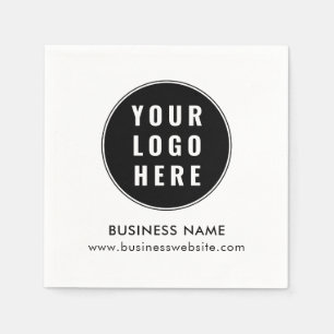 Your Custom Business Logo Employees Paper Napkin