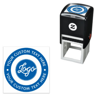 Your Custom Business Logo Self Inking Rubber Stamp