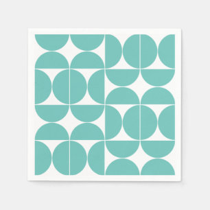 Your Custom Colour, Mod Half Circles Napkin