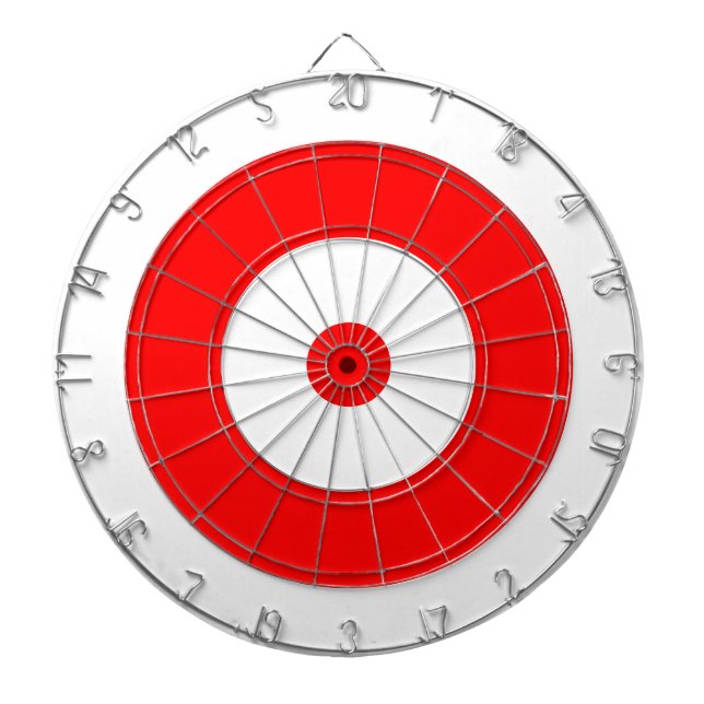 Your Custom Colours Circles Target Design Dartboard (Front)