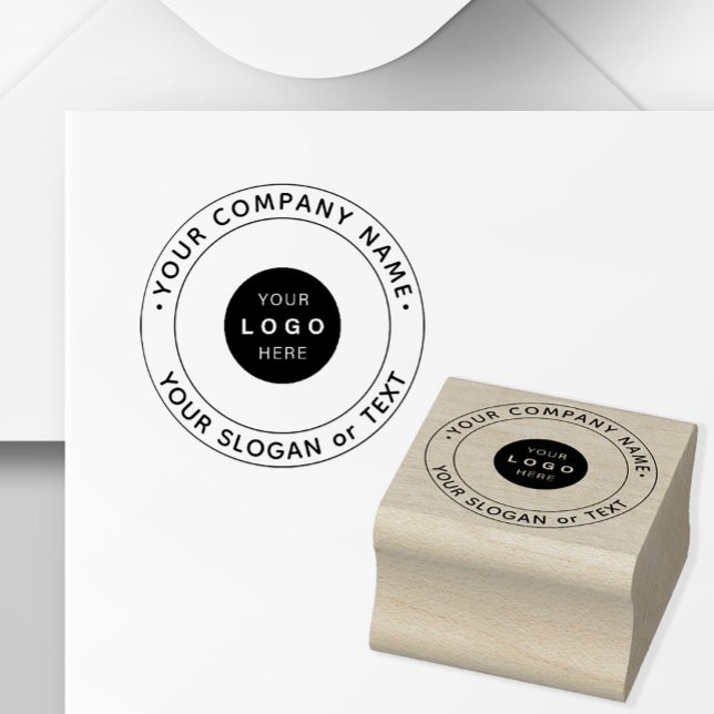 Your custom company logo rubber stamp (Creator Uploaded)