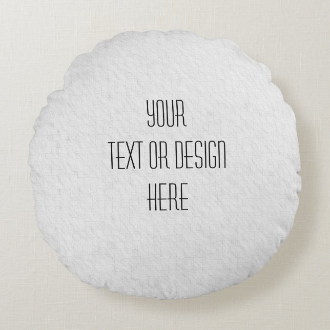 Your Custom Design - Round Cushion (Front)
