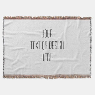 Your Custom Design - Throw Blanket