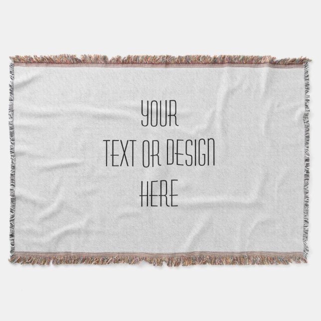 Your Custom Design - Throw Blanket (Front)