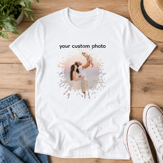 Your Custom Family Photo Personalised T-Shirt