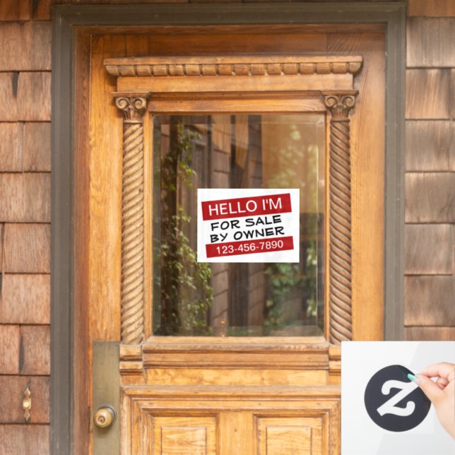 Your Custom For Sale Advertisement (Home Door)