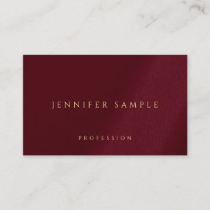 Your Custom Gold Colour Text Template Luxurious Business Card
