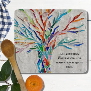 Your Custom Inspirational Quote Cutting Board