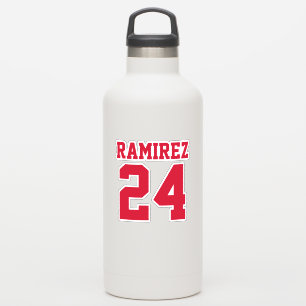 Your Custom Jersey Number and Player Name Sticker