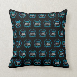 Your Custom Logo   Image All Over Patterned Cushion