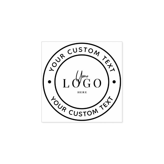 Your Custom Logo Rubber Stamp (Imprint)