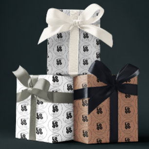 Your Custom Logo Variety Pack Gift Wrapping Paper