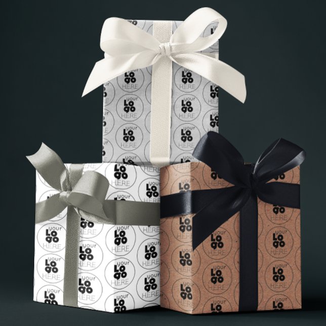 Your Custom Logo Variety Pack Gift Wrapping Paper (Creator Uploaded)
