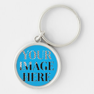 Your Custom Memory - Personalized Photo Placeholde Key Ring
