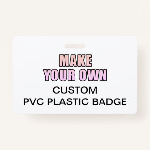Your Custom Personalised Office Event Identity PVC ID Badge