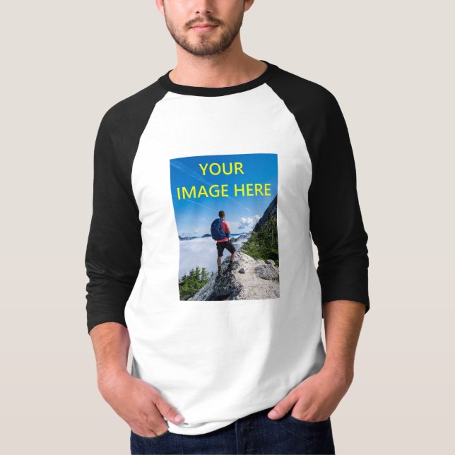 Your Custom Photo, Your Image Here Shirt, Custom T-Shirt (Front)